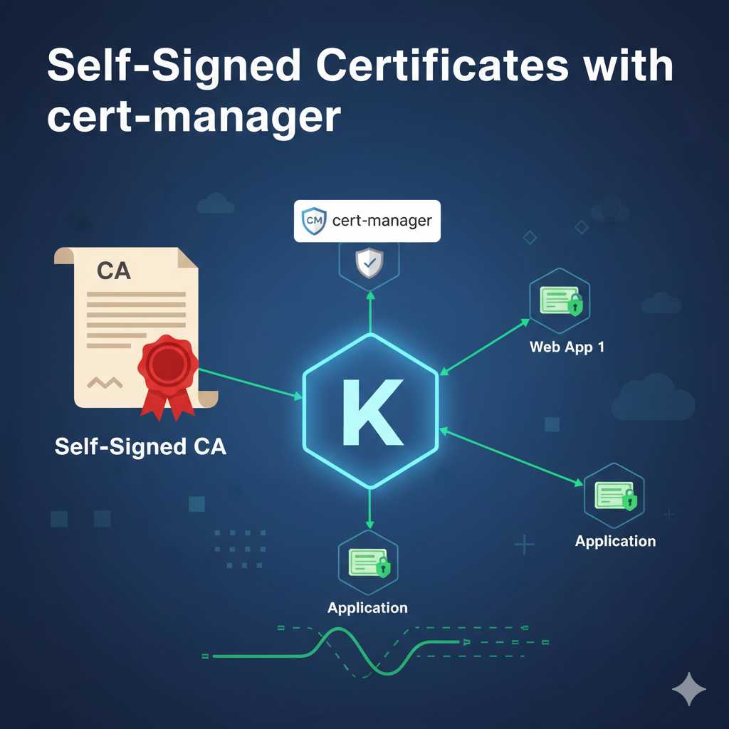 Use cert-manager to create self signed certificates